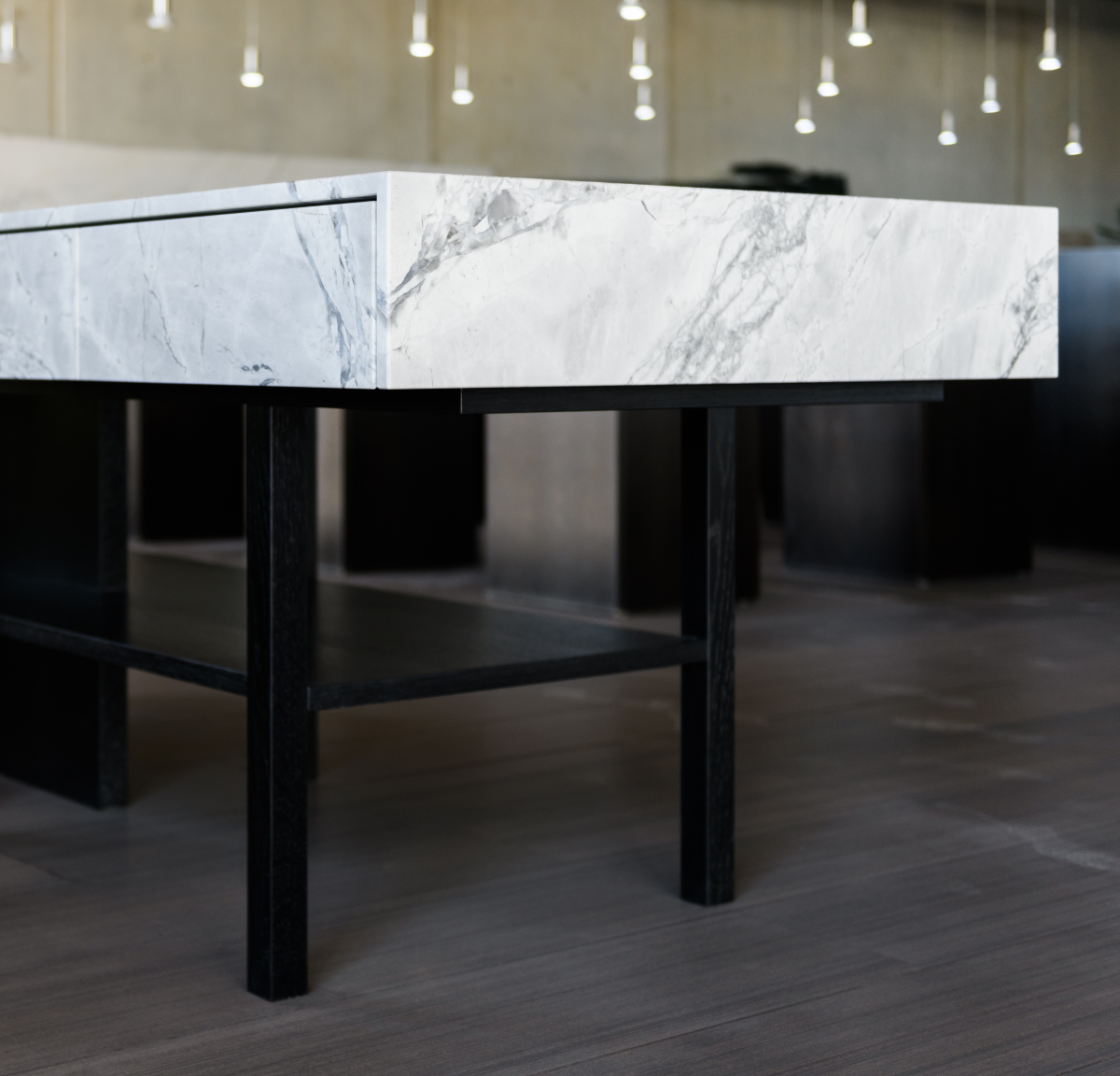 Mobilier réalisé en pierre